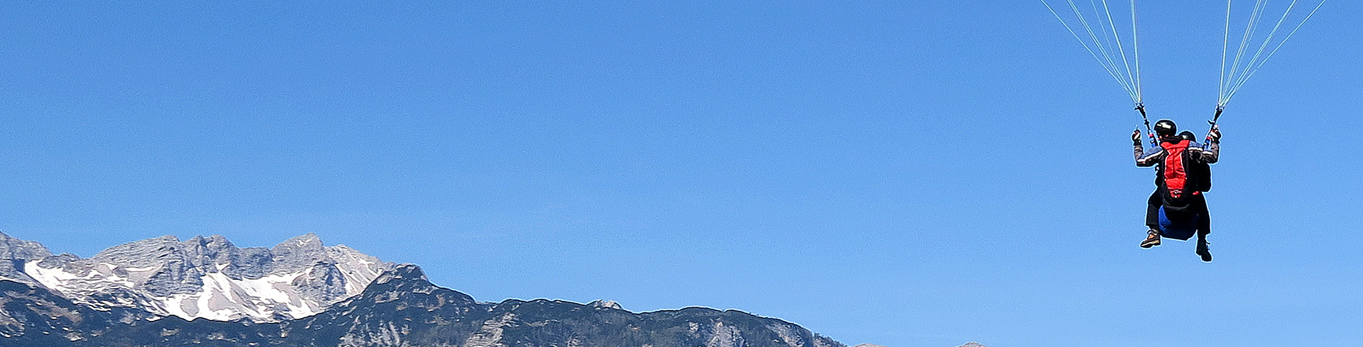 Tandem paragliding Vogel Bohinj Slovenia