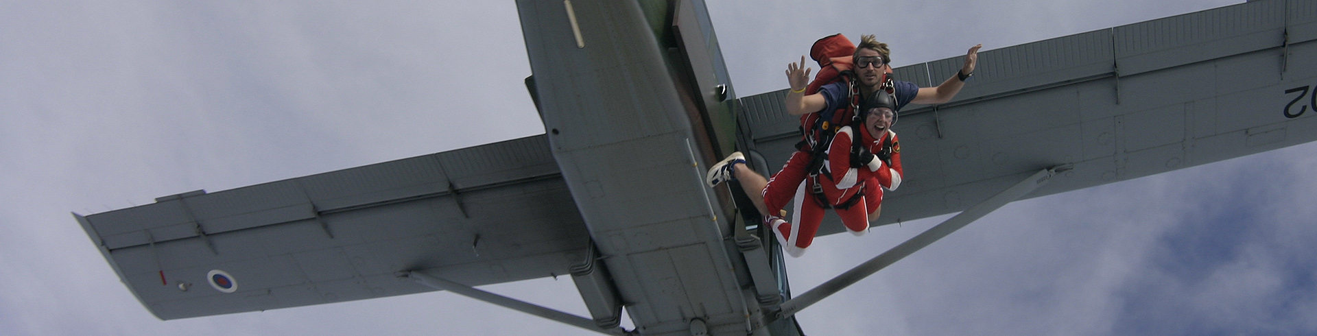 Tandem skydiving, Bled, Slovenia, 3glav