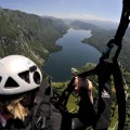 Tandem paragliding bohinj lake