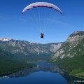 Paragliding from Vogel, Lake Bohinj