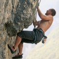 Rock climbing, Slovenia, experienced climber