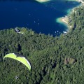Paragliding from Vogel, Lake Bohinj